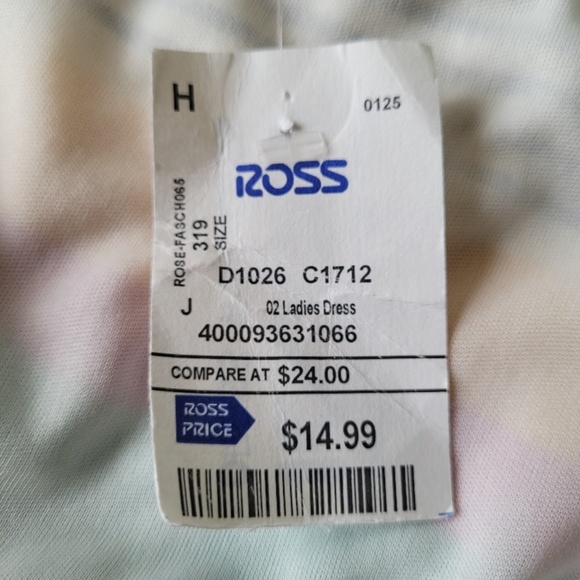 PASSPORT LOVE Strapless Dress Multi-Color XL - Picture 6 of 7